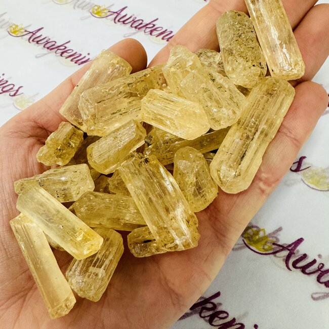 Yellow Gold Scapolite (Wernerite) - Rough Raw Natural
