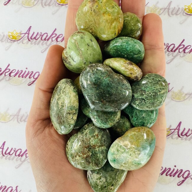 Chrysocolla Hearts  - Small (1-2")