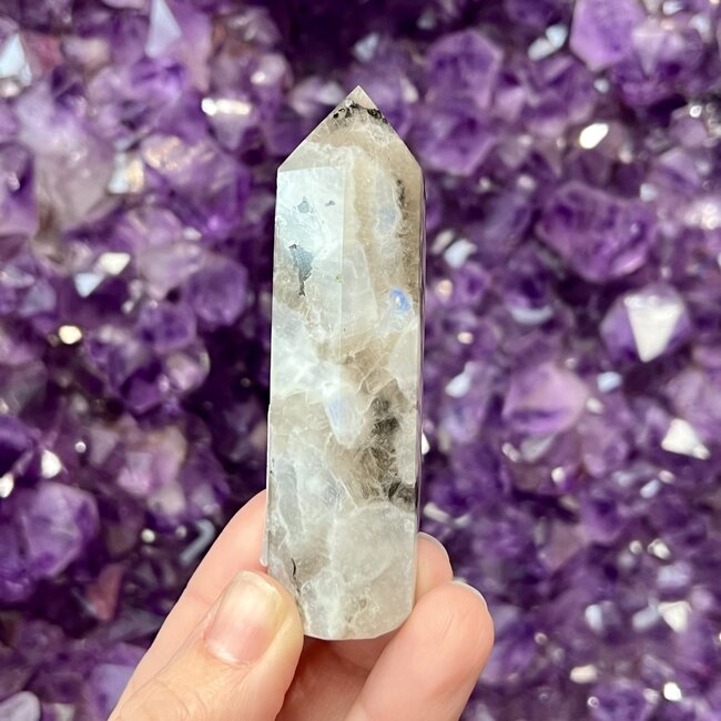 Rainbow Moonstone Towers Point Generator - XL High Flash