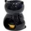 Ceramic Black Cat Oil Burner - 3.5", Fragrance Oil Burner