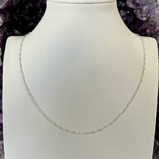 Necklaces - 18" Link Cable Chain (Silver Plated) - Pendants