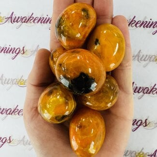Bloodmoon Blood Moon (Kinabalu) Agate - Tumbled