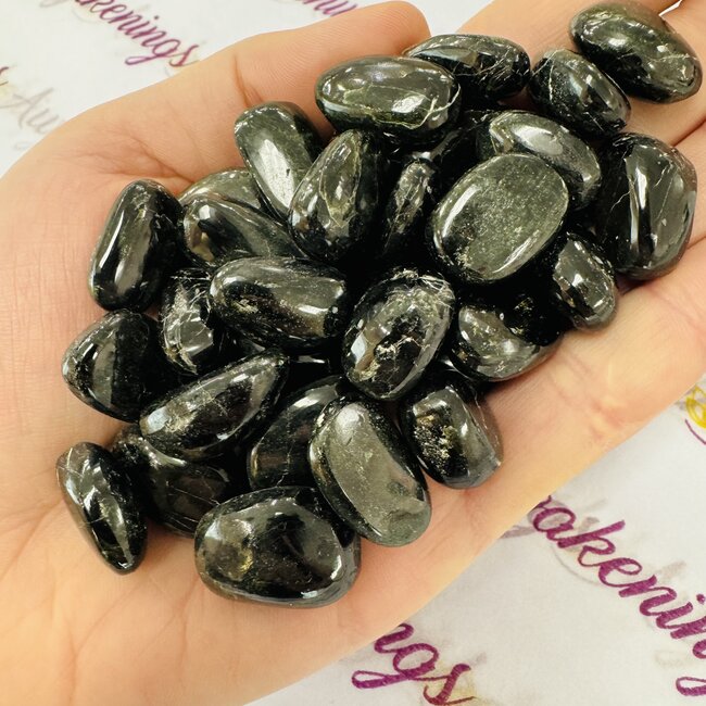 Black Diopside - Tumbled