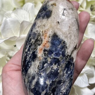 Iolite (Water Sapphire) Sunstone (Heliolite) & Clear Quartz Free Form Large