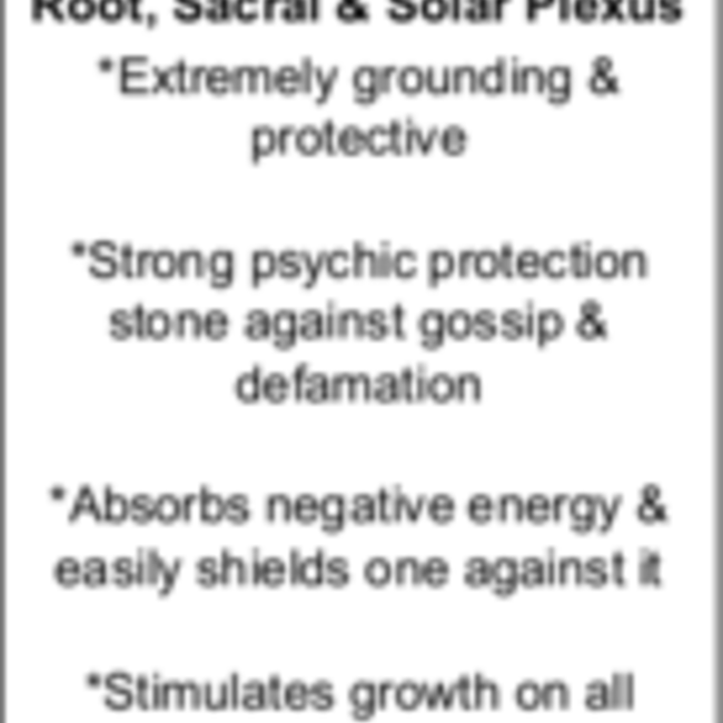 Midnight Lace Black Obsidian - Tumbled