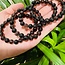 Midnight Lace Black Obsidian Bracelets - 8mm