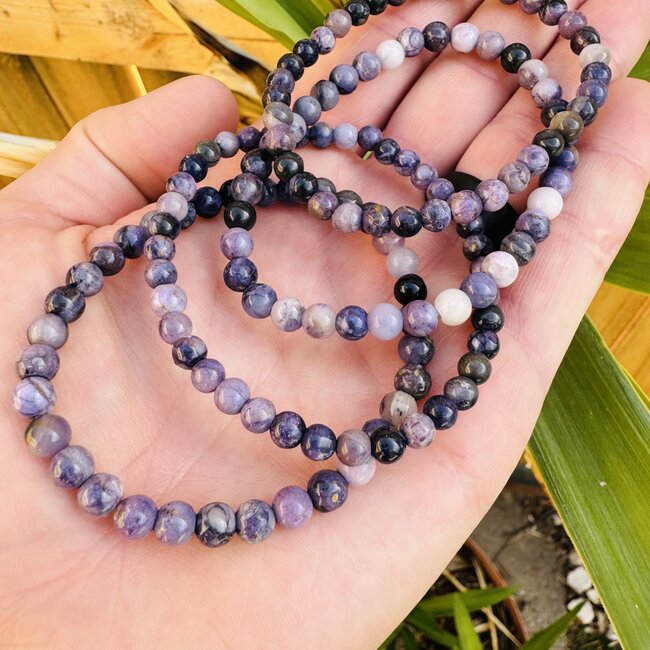 Tiffany Stone (Bertrandite) Bracelets - 5-6mm