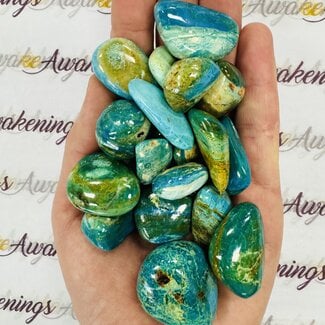 Peruvian Blue Opal (Medium) - Tumbled