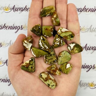 Green Opal (Chukotka) Tumbled Green Opal (Chukotka) Tumbled