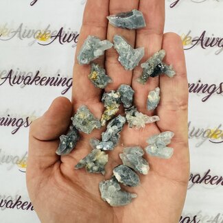 Blue (Indicolite Paraiba) Tourmaline in Quartz - Rough Raw Natural