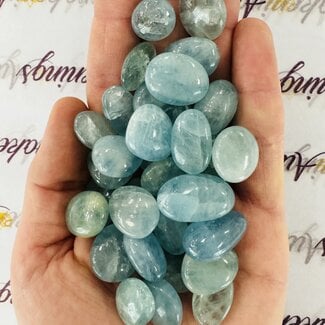 Aquamarine (AAA Grade) - Tumbled