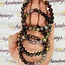 Corundum (Ruby Blue Sapphire) Bracelets - 8mm