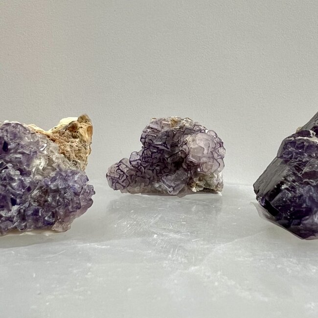 Purple Muzquiz Fluorite-Medium Rough Raw Natural
