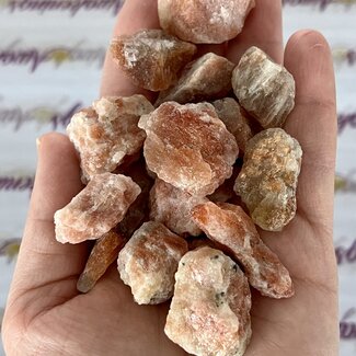 Golden Sunstone (Heliolite) - Small Rough Raw Natural