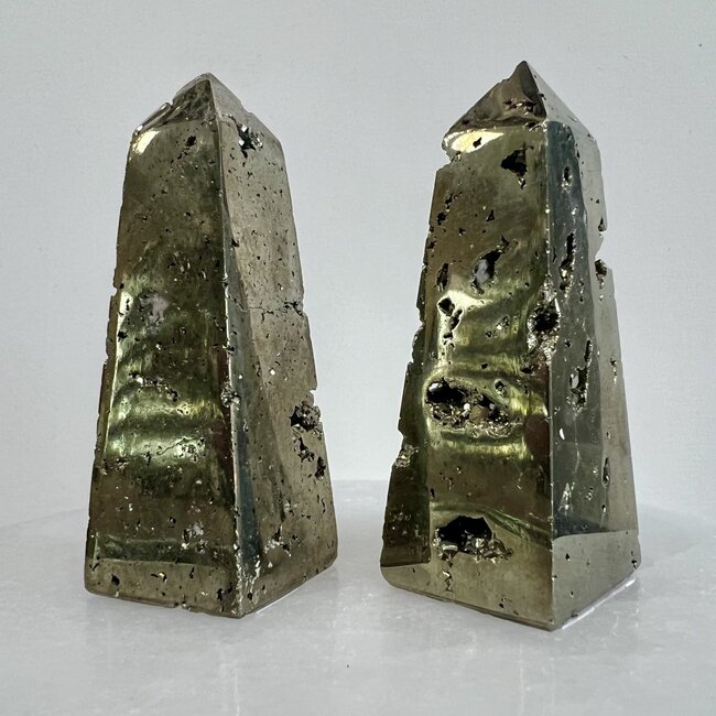 Pyrite (Cocada) Obelisks -  Small (2-3") - Generator Tower Point