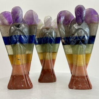 Chakra Angels - 3" Large Carving