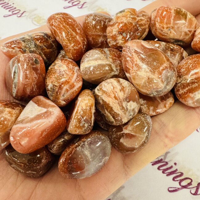 Snakeskin Fire Agate - Tumbled