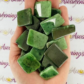 Tsavorite (Grossular) Green Garnet Slices