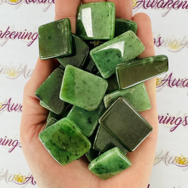 Tsavorite (Grossular) Green Garnet Slices