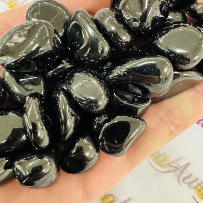 Black Spinel - Tumbled
