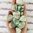 Dioptase (Mimetite) in Quartz - Tumbled