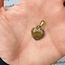 Boulder Opal Heart Pendant Gold Clasp