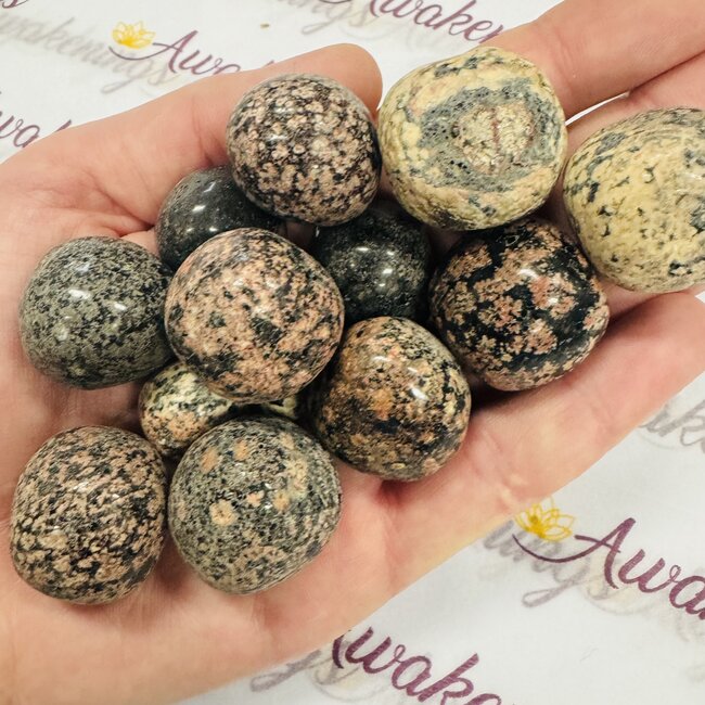 Firework Obsidian - Tumbled