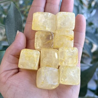 B17 Golden Healer (Yellow Hematoid) Cubes - 1"