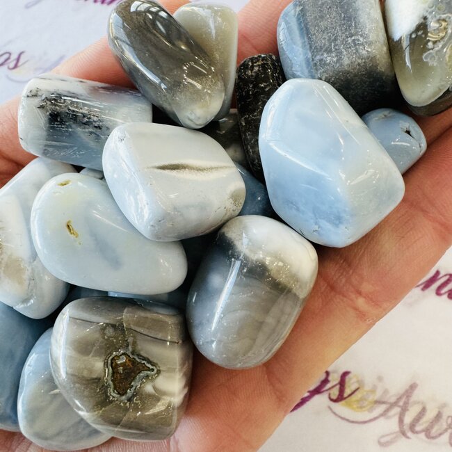 Blue & Black Onyx - Tumbled