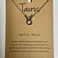Taurus Necklaces - Silver Plated  (16-18" Adjustable) - Zodiac Sign Pendant Charm Astrology
