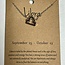 Libra Necklaces - Silver Plated  (16-18" Adjustable) - Zodiac Sign Pendant Charm Astrology