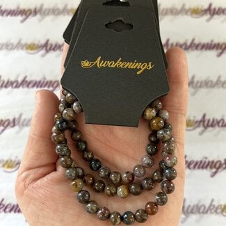 Pietersite (Tempest Stone) Bracelets - 6-7mm