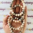 Pink Zebra Jasper Bracelets - 8mm