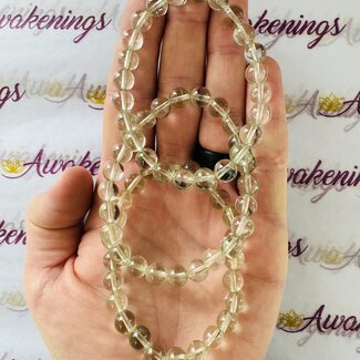 Prasiolite (Green Amethyst) Bracelets - 8mm