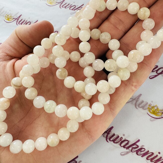 Goshenite Beryl Bracelets - 8mm