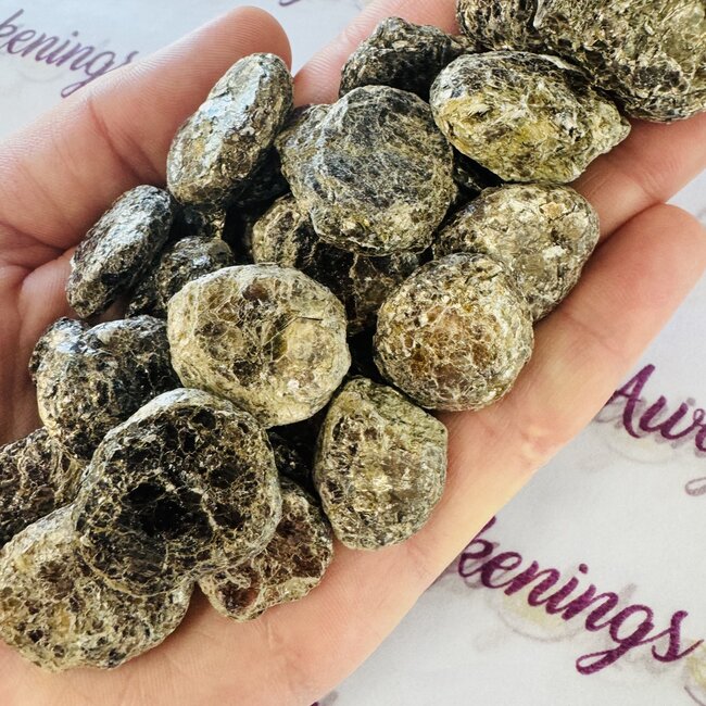 Biotite in Mica (Muscovite) - Tumbled