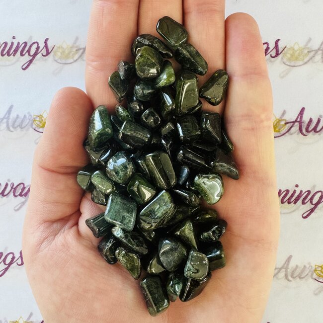 Green Tourmaline (Usambara Chrome) - Tumbled