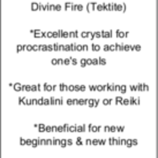 Agni Manitite (Indonesian Tektite) Small Rough Raw Natural