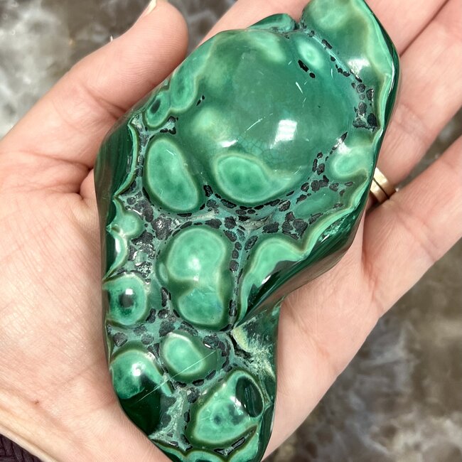 Malachite & Chrysocolla Free Form Specimen - Large