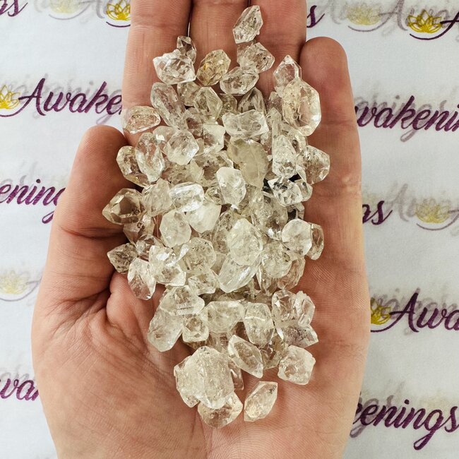 Herkimer Diamond - Small Rough Raw Natural 'Tumbled'