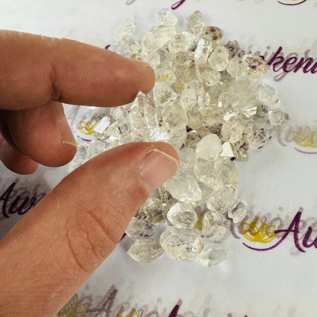 Herkimer Diamond - Small Rough Raw Natural 'Tumbled'