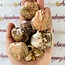 Rose Jasper Puffy Hearts - Medium