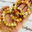 Golden Yellow Silk Jade Bracelets - 8mm