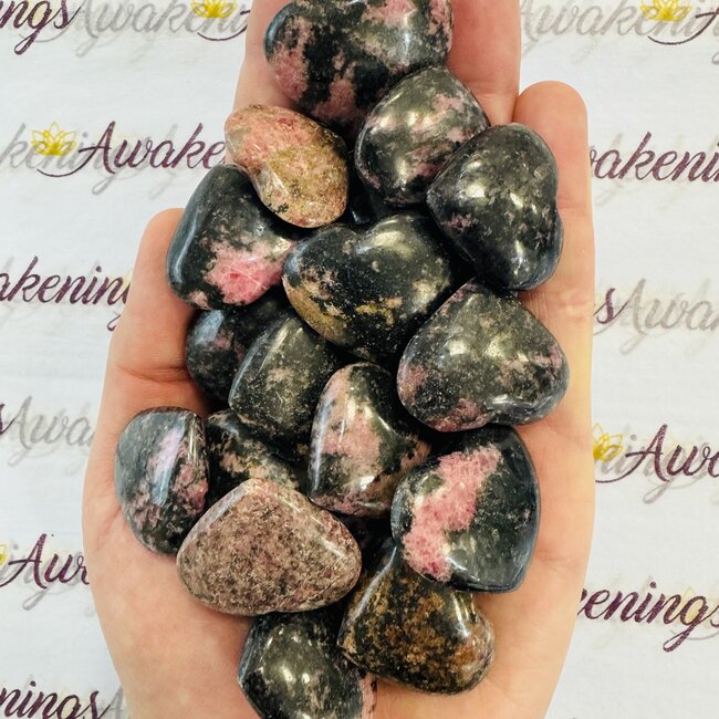 Rhodonite Hearts - Small