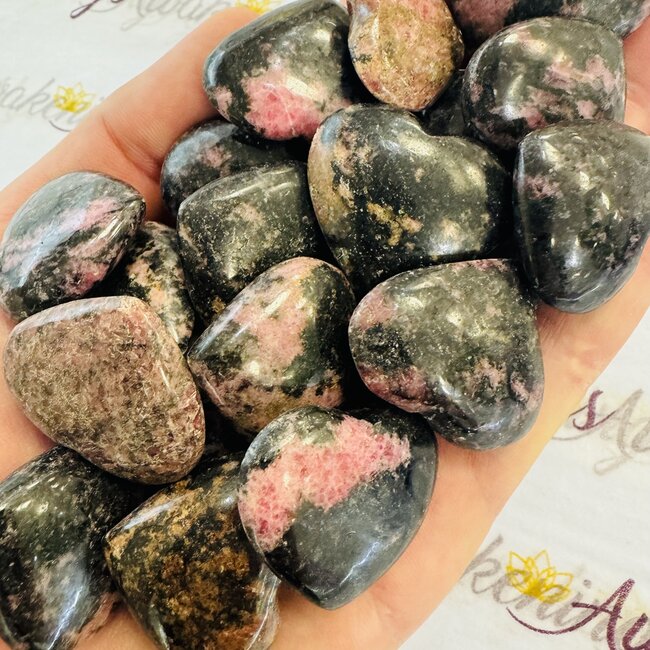 Rhodonite Hearts - Small