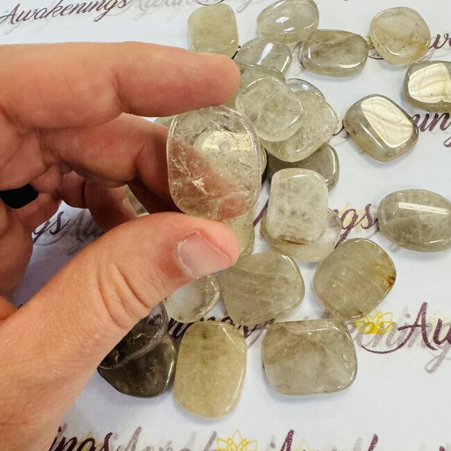 Smoky (Smokey) Quartz Flat Stone- Mini Slab Slice