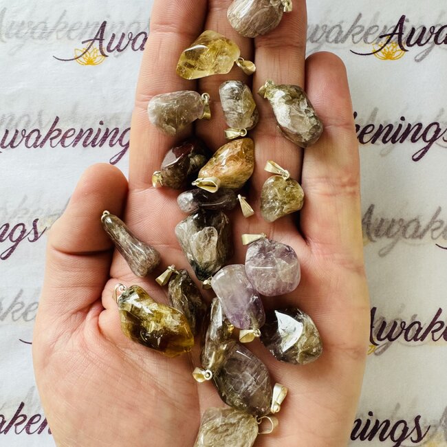 Super Seven 7 (Sacred Melody Stone)  Pendants - Tumbled