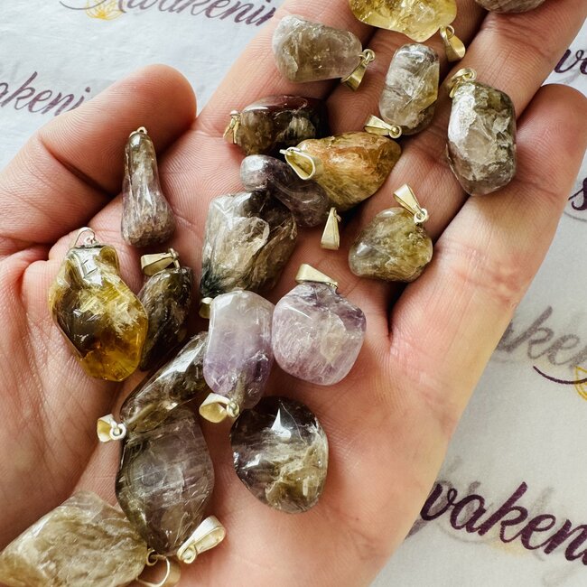 Super Seven 7 (Sacred Melody Stone)  Pendants - Tumbled