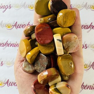 Mookaite Jasper Flat Stone - Mini