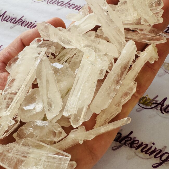 Fadden Faden Quartz Points - Small - Medium Rough Raw Natural